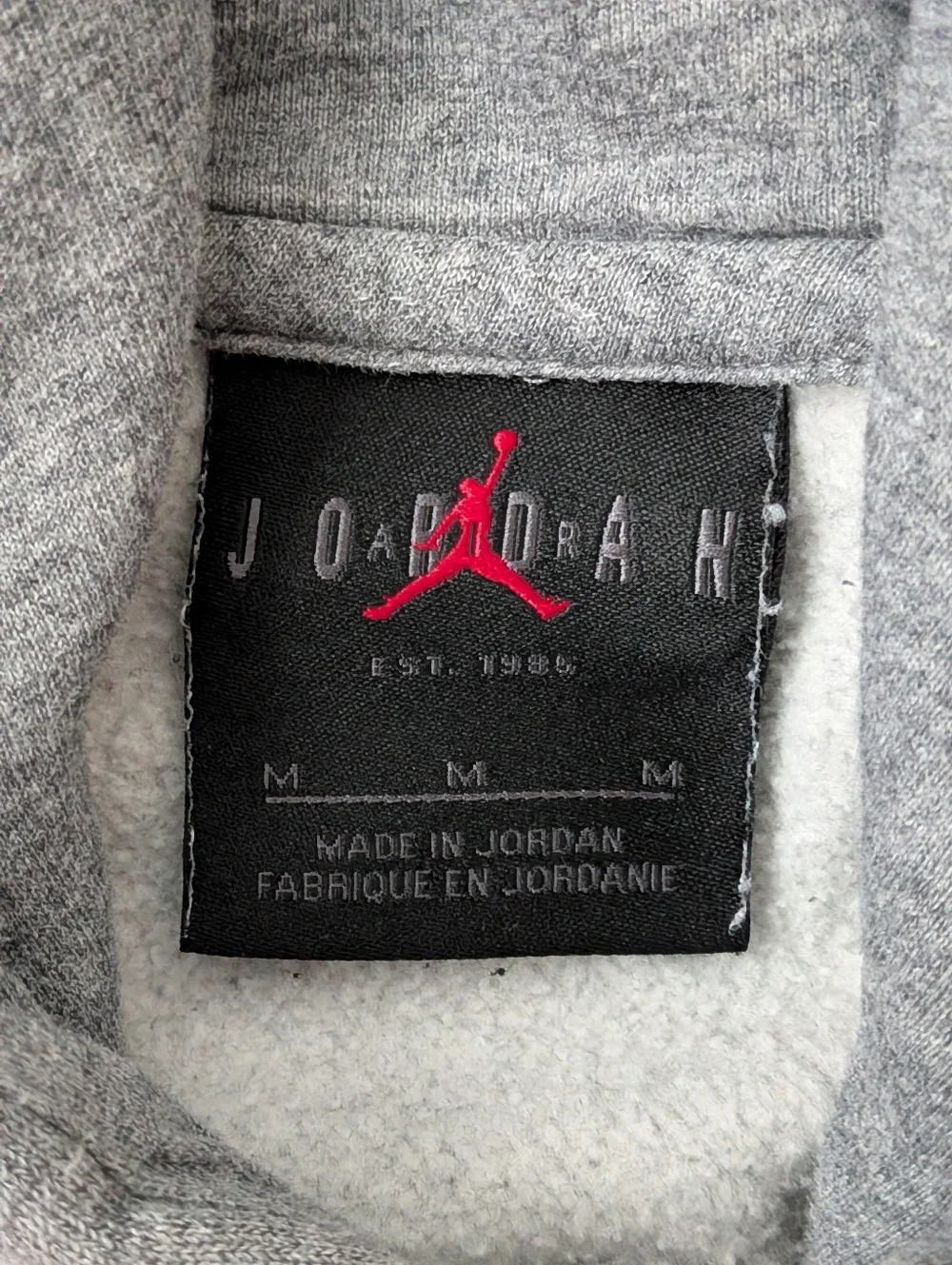 Jordan Hoodie Men's Medium Jumpman Logo Front Pockets